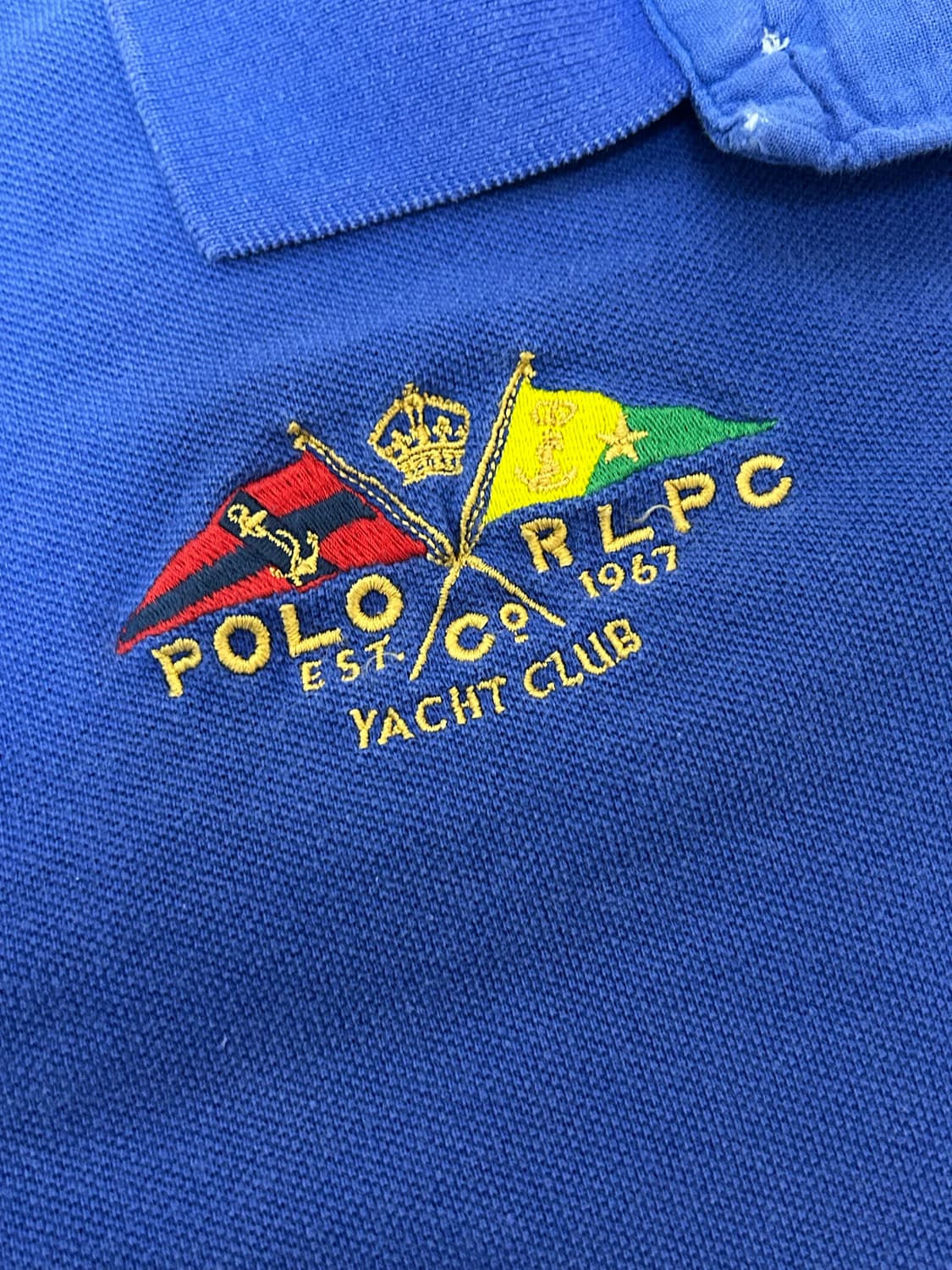 폴로 랄프로렌 빅포니 코발트 블루 pk티 상품이미지4