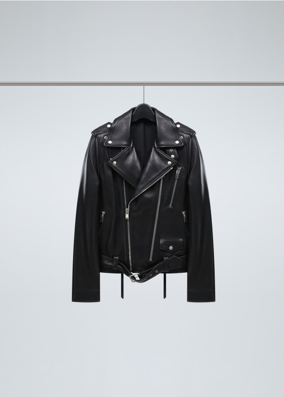 W. Real Leather Lambskin Rider Jacket 상품이미지1