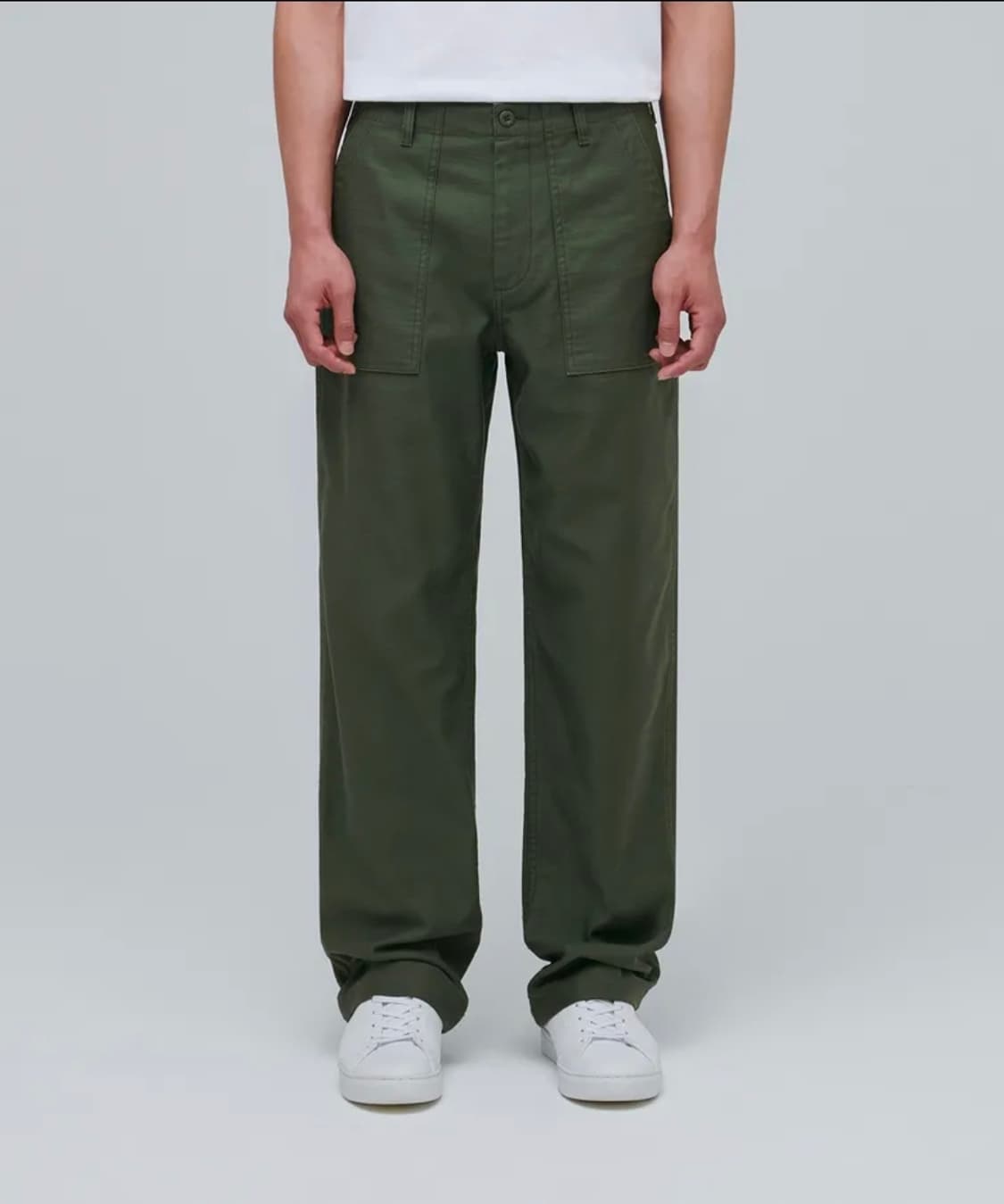 무신사 스탠다드 레플리카 퍼티그 팬츠 [카키] 28 상품이미지4