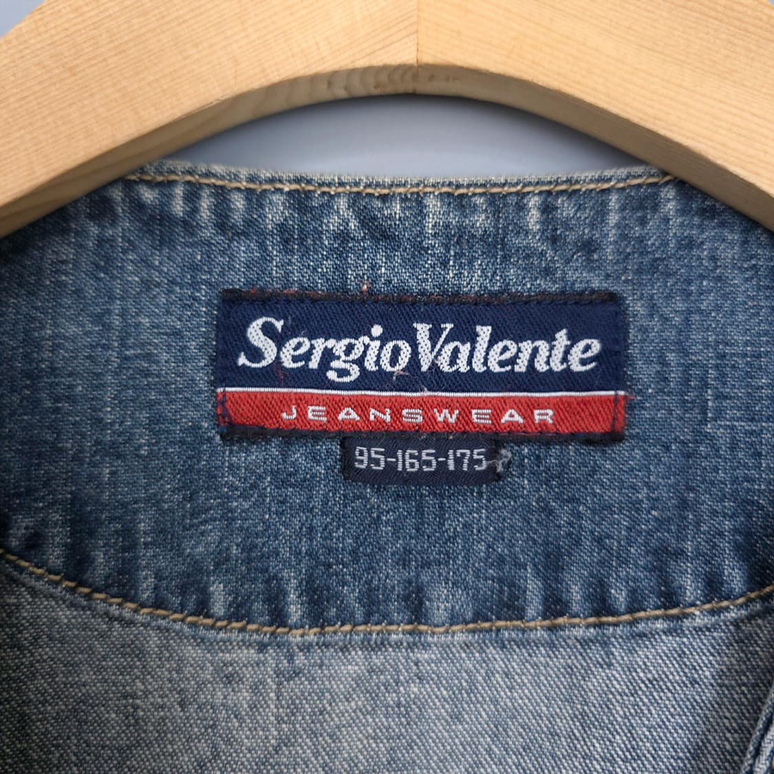 세르지오 발렌테 Sergio Valente 데님 워크 베스트 95 상품이미지7