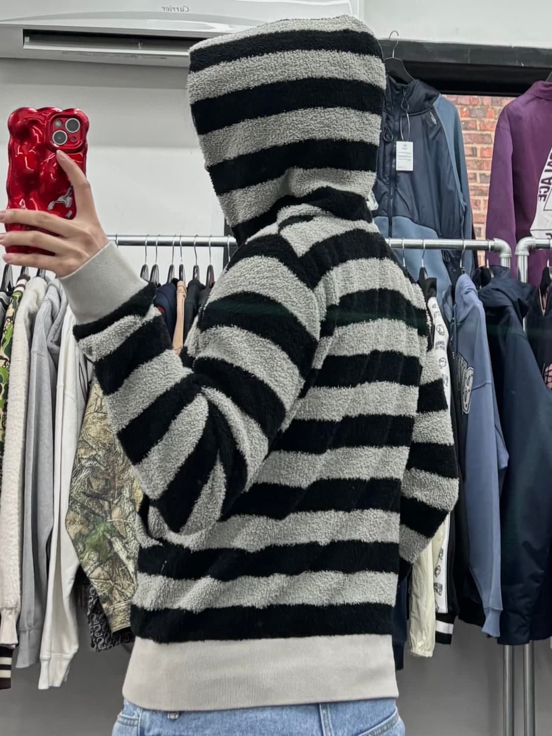 히스테릭 글래머 POW 후드집업 상품이미지5