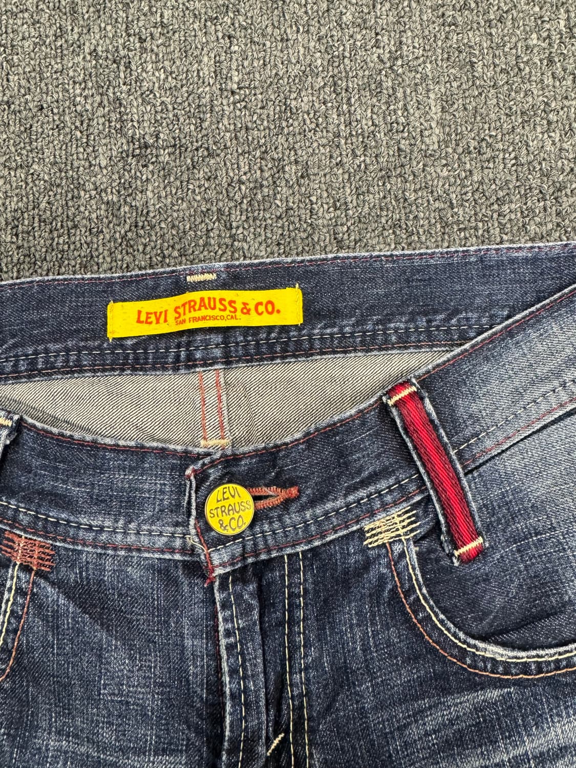 OS)리바이스 빈티지 여성 로우라이즈 부츠컷 데님 상품이미지6