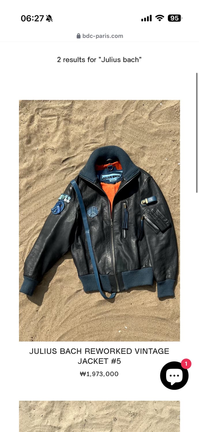 Julius Bach 빈티지 커스텀 레더자켓  상품이미지7