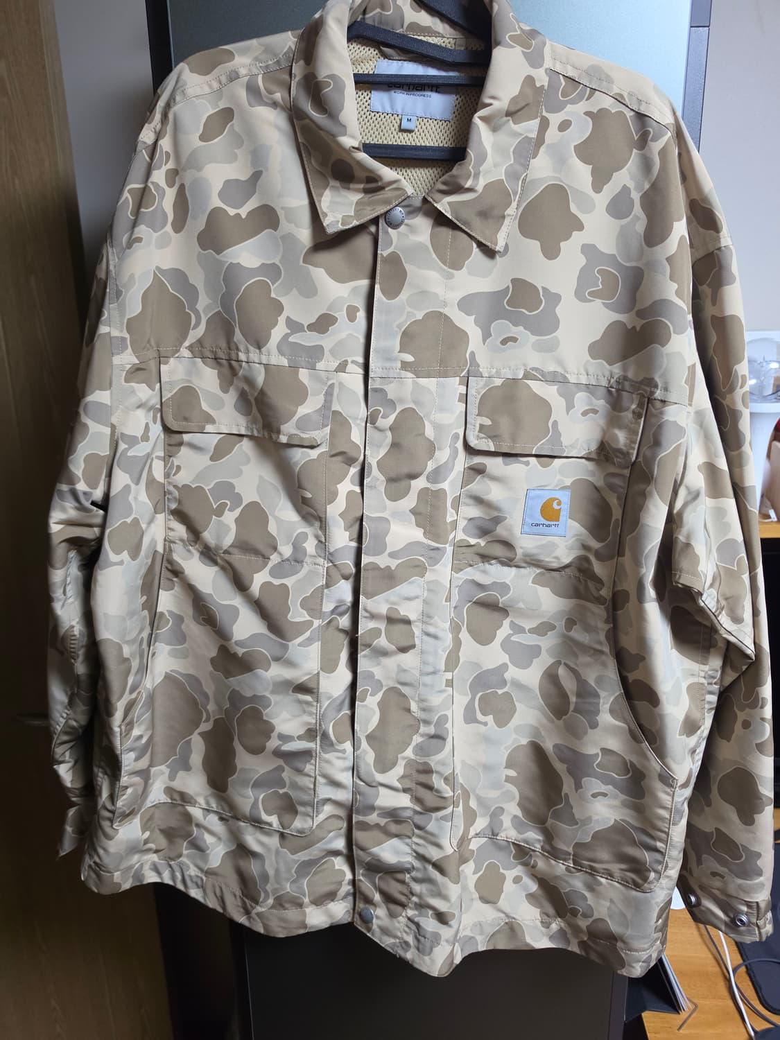 칼하트 wip 리암 자켓 덕카모 M사이즈 판매합니다 상품이미지1