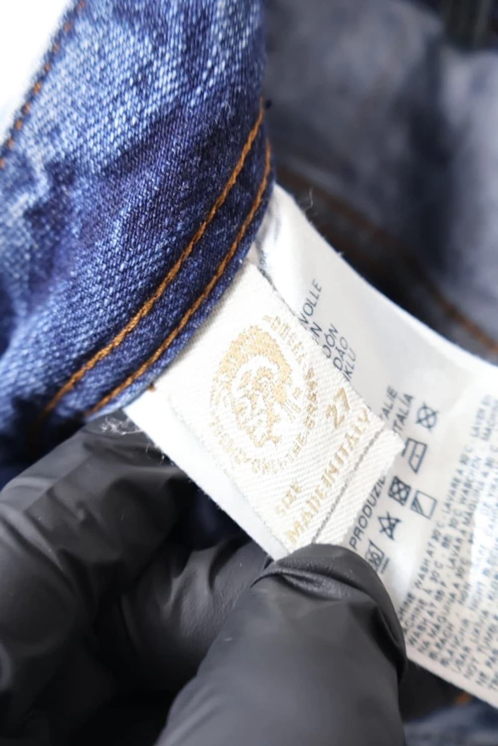 Diesel Italy Bleach Wash Denim Pants 상품이미지9