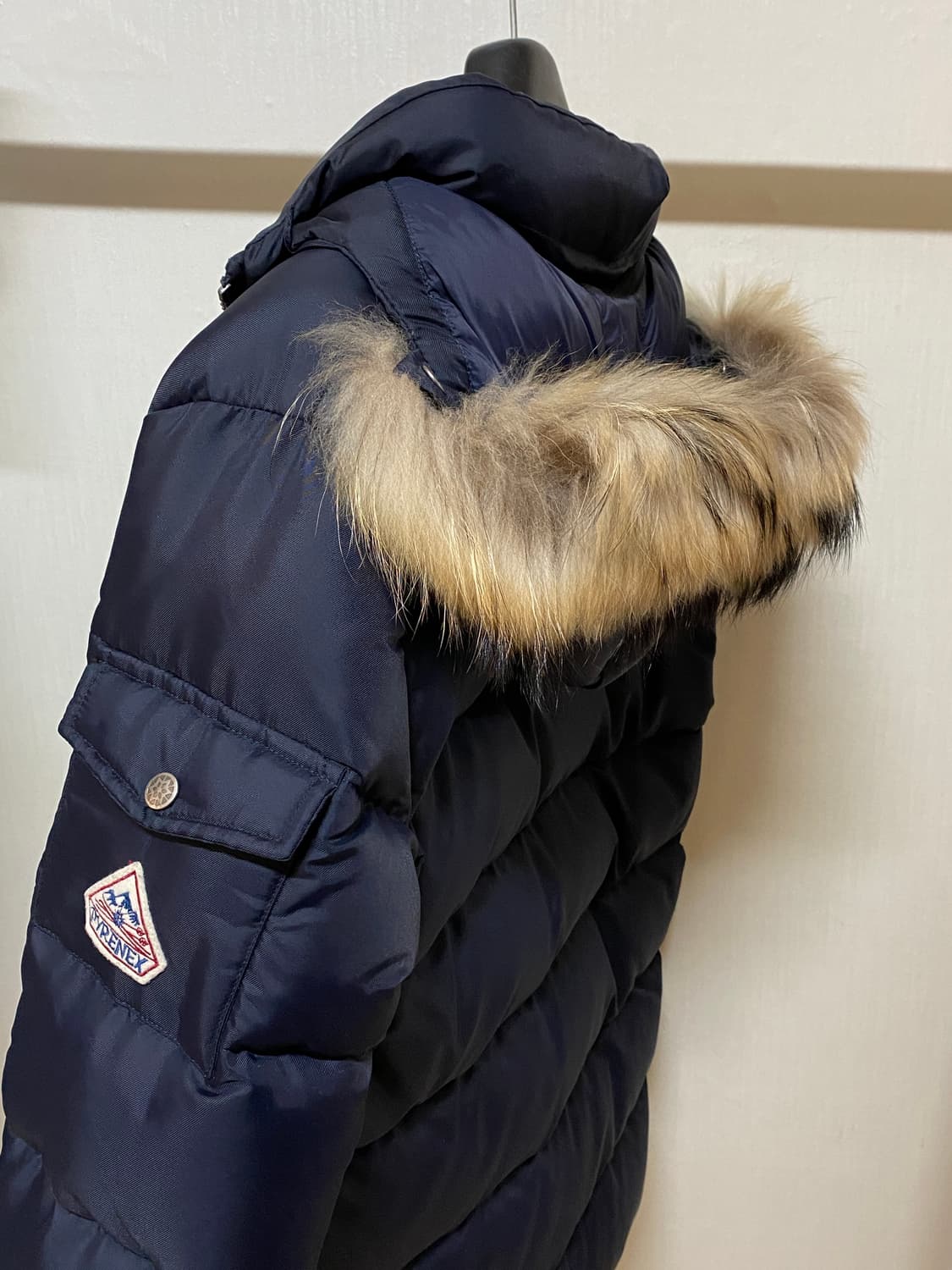 피레넥스 개버딘 패딩 네이비 m(100) 상품이미지4