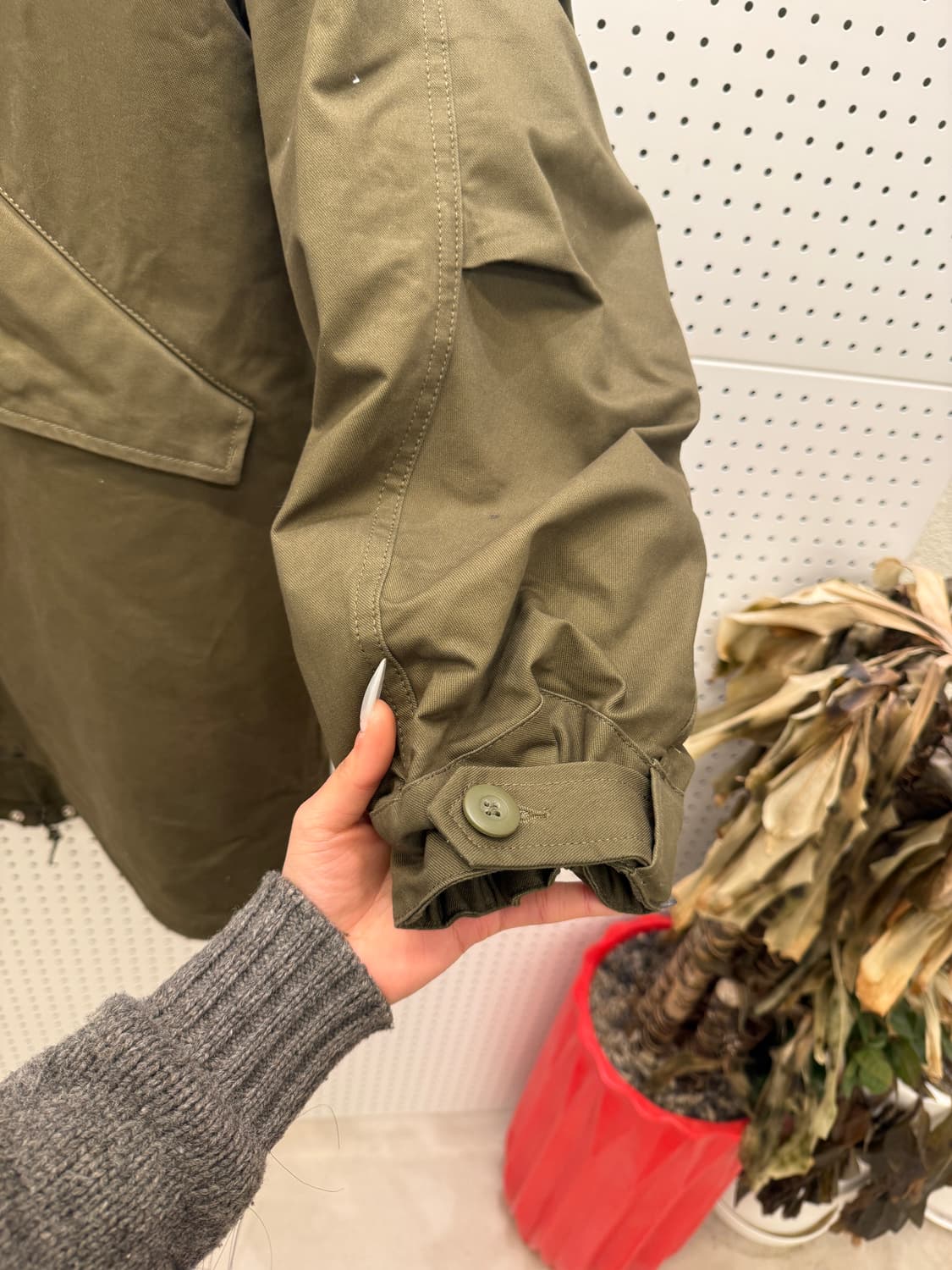 라퍼지 카키 복각 내피 야상 U662 상품이미지3