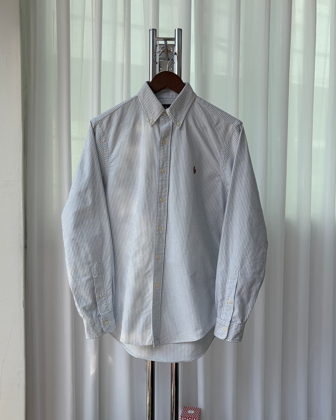 [S]폴로 랄프로렌 클래식핏 스트라이프 옥스포드 셔츠 상품이미지3