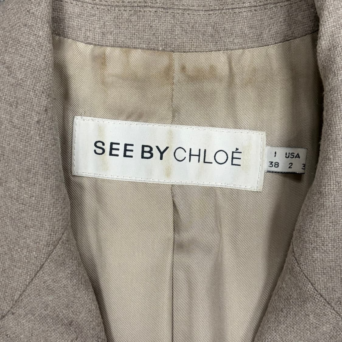 씨바이끌로에 베이직 울 코트 v1025 상품이미지5