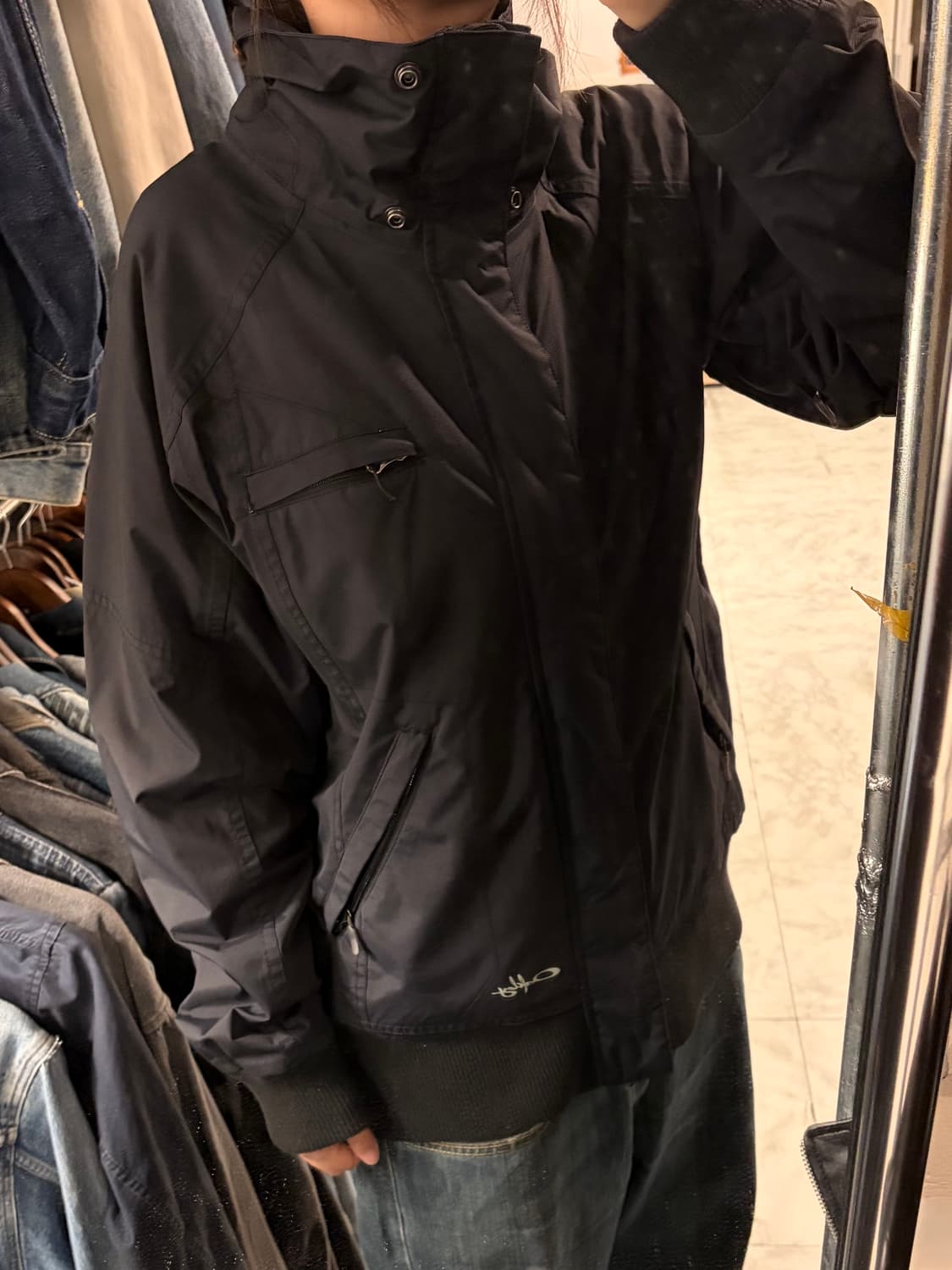(M/정품)  오클리 블랙 자켓 a1 상품이미지1