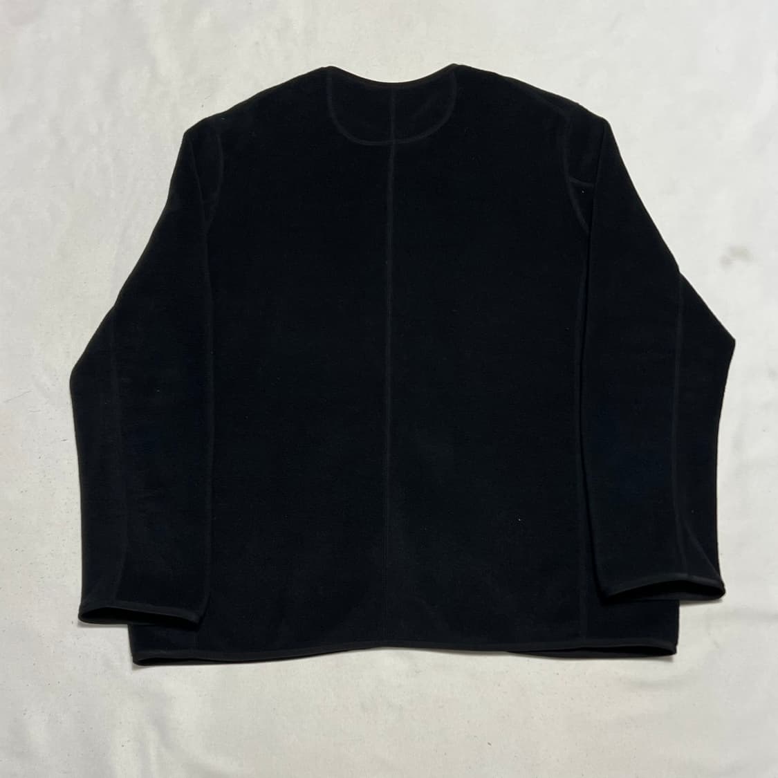 44 단톤 칼라리스 노카라 블랙 플리스 상품이미지3