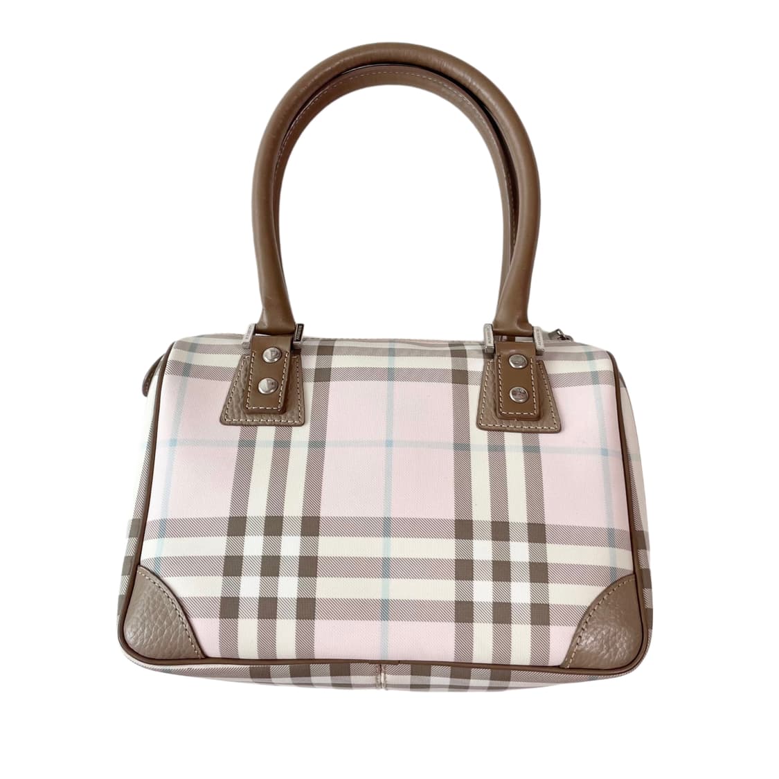 Burberry 버버리핑크 보스턴백 노바체크 핀터깔 버버리백 히메갸루 상품이미지2