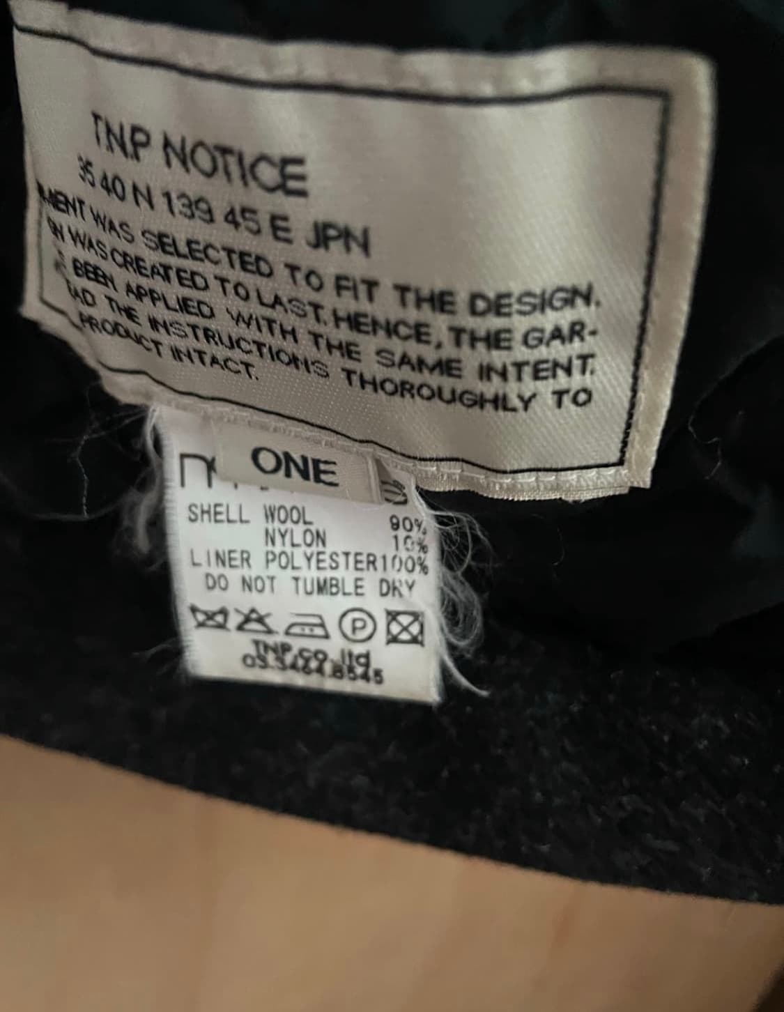 논네이티브 라이더스 울 봄버 자켓 상품이미지6