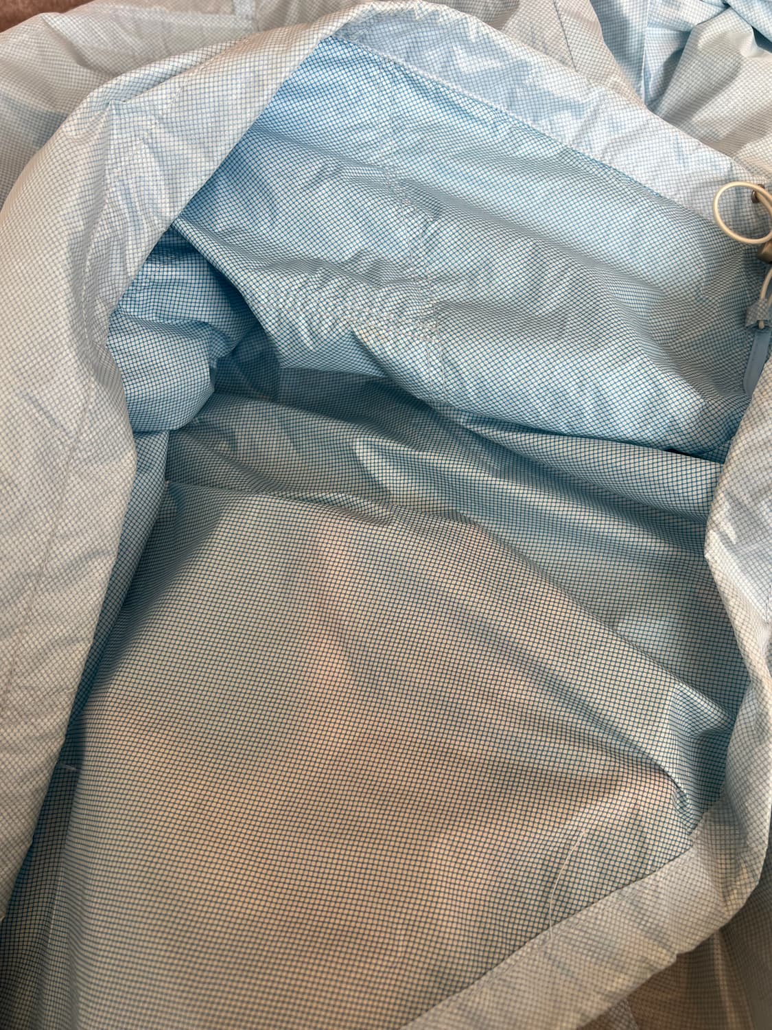 헤지스골프 여성 스카이블루 바람막이점퍼 아노락후드점퍼 상품이미지6