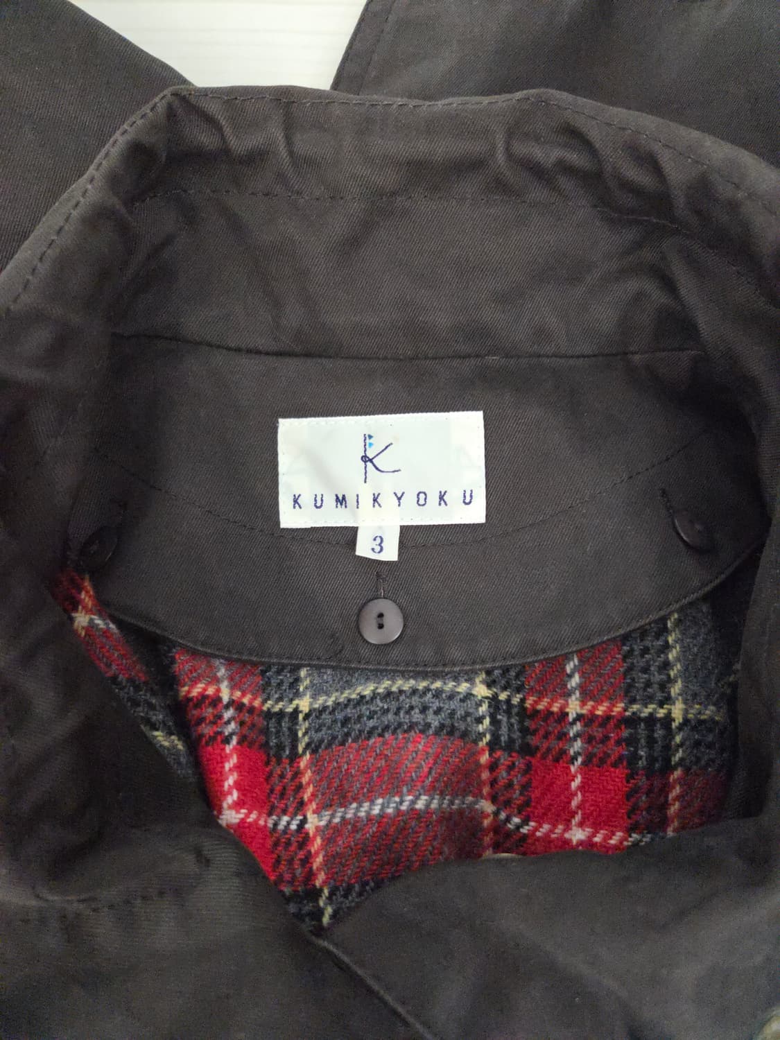 KUMIKYOKU 쿠미쿄쿠 내피 탈부착 유틸리티 야상 자켓 상품이미지7