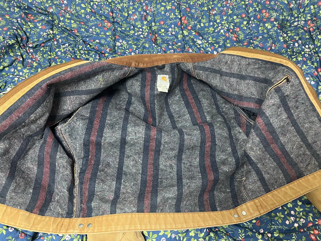 칼하트 carhartt 80’s j001 BRN 디트로이트 자켓 상품이미지3