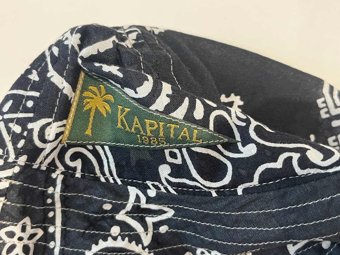 kapital 캐피날 반다나 패치 버킷햇 (새상품) 상품이미지5