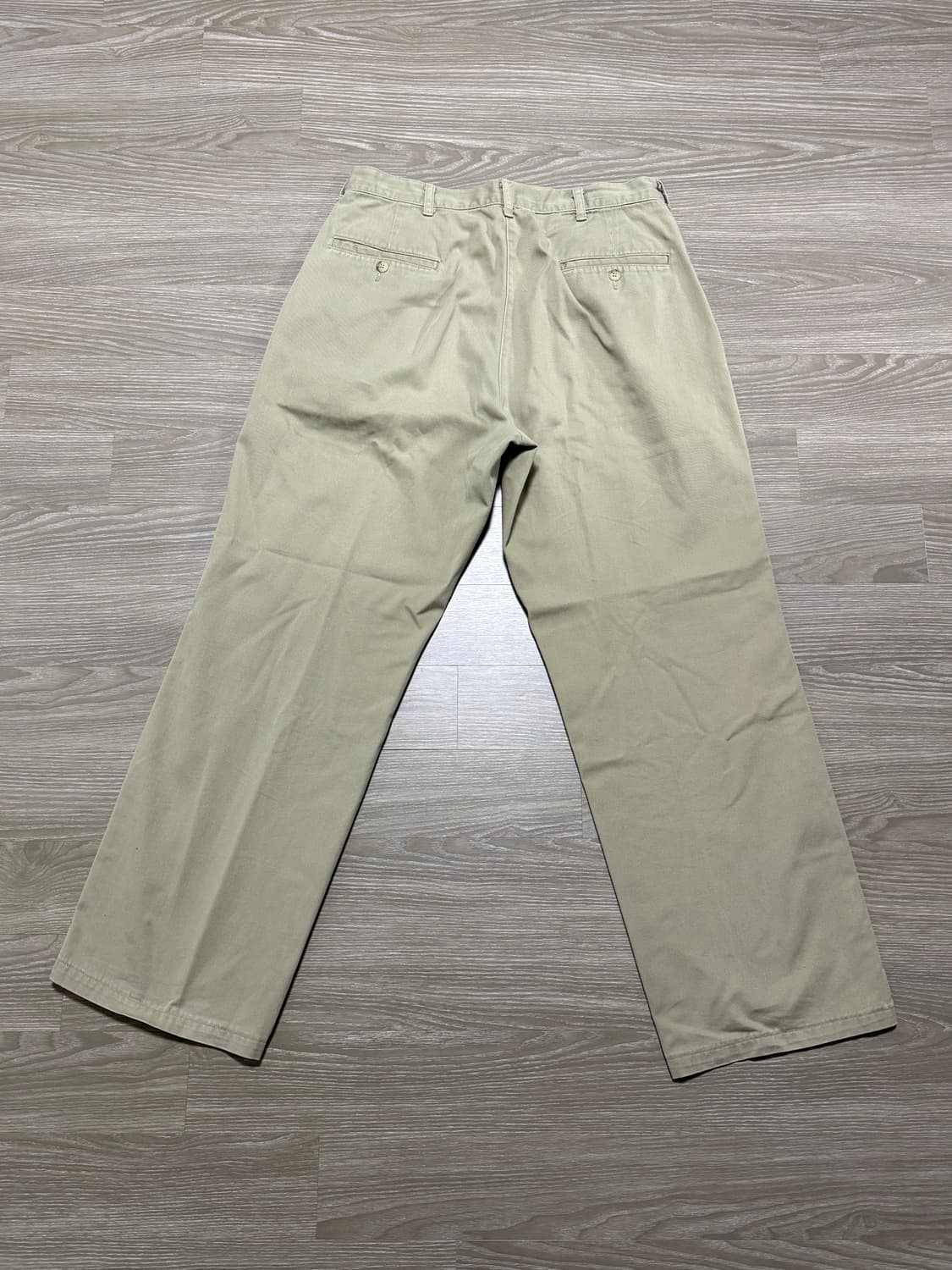 80s USA 폴로 랄프로렌 투 턱 치노 팬츠 TALON ZIP 상품이미지2