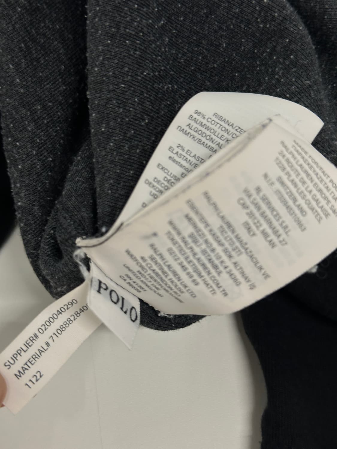 폴로 블랙 화이트포니 스웻셔츠 맨투맨 상품이미지3