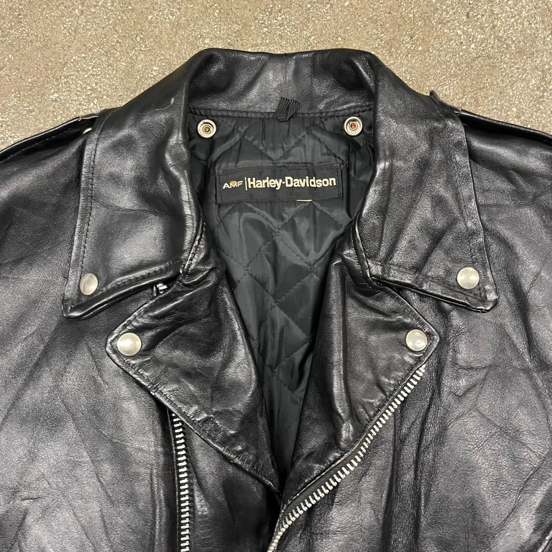 70s 할리데이비슨 더블 라이더 자켓 (105) 상품이미지6