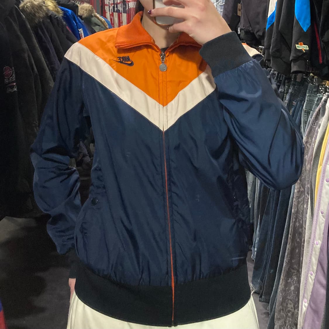 [IM]나이키 바람막이 오렌지 상품이미지1