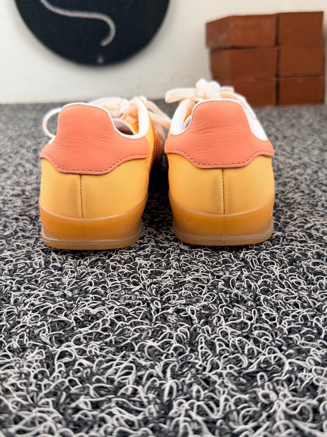 아디다스 가젤 옐로우 오렌지 225 상품이미지4