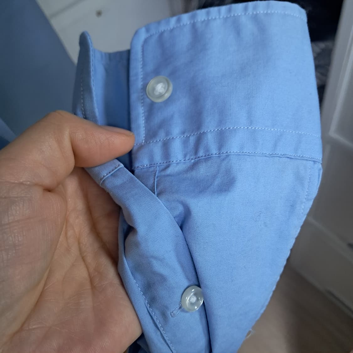 폴로 랄프로렌 하늘색 셔츠 44( 0사이즈 150/80A) 상품이미지6