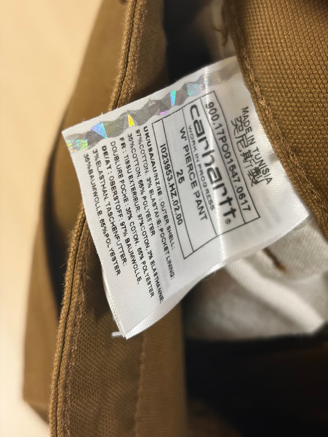 칼하트 코튼 팬츠 상품이미지4