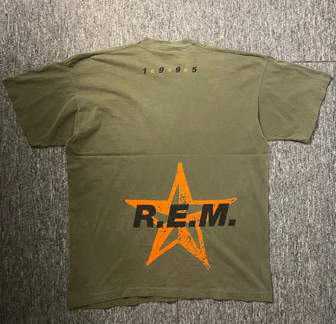 90s R.E.M Star 반팔 티셔츠 [XL] 상품이미지3