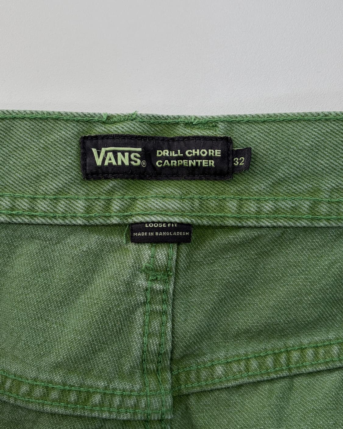 [32인치]반스 Vans 드릴 초어 카펜터 루즈 데님 팬츠 상품이미지7