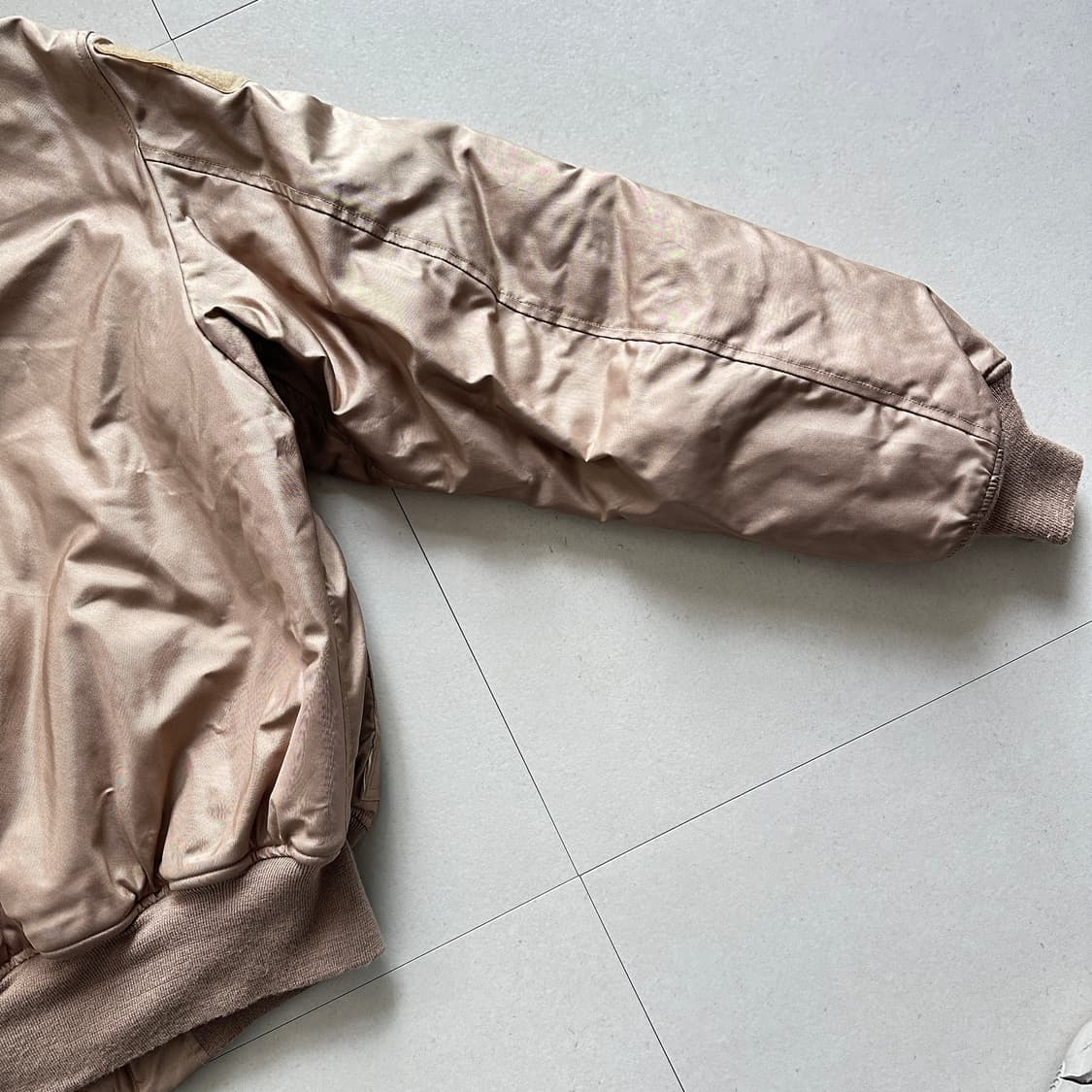  미공군 CWU-45/P 아라미드 사막색 탄(TAN) 항공점퍼 XL 상품이미지9