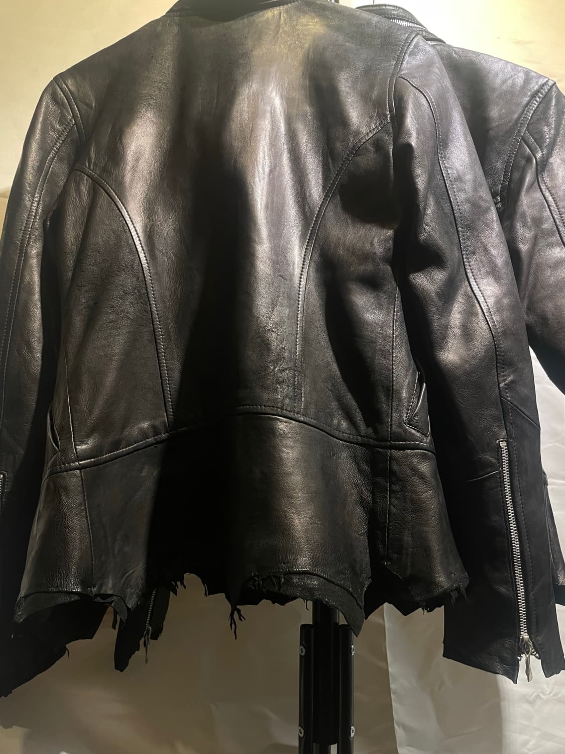 14th addiction cross zip leather 상품이미지5