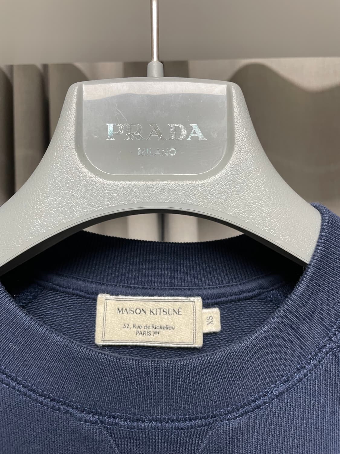 [xs] 메종키츠네 맨투맨 상품이미지2