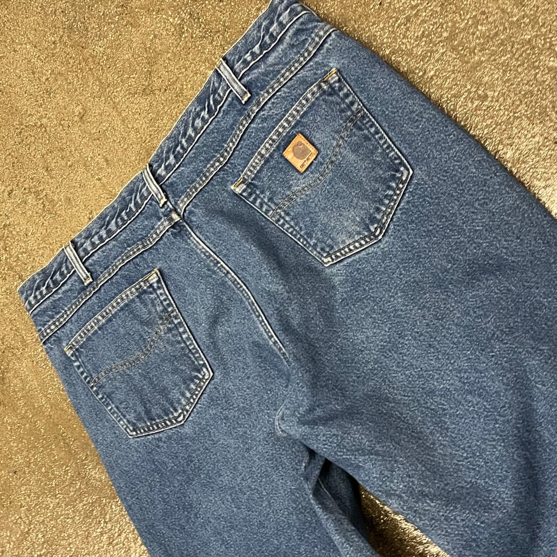 Carhartt 플란넬 라인드 데님 팬츠 (41“) 상품이미지5