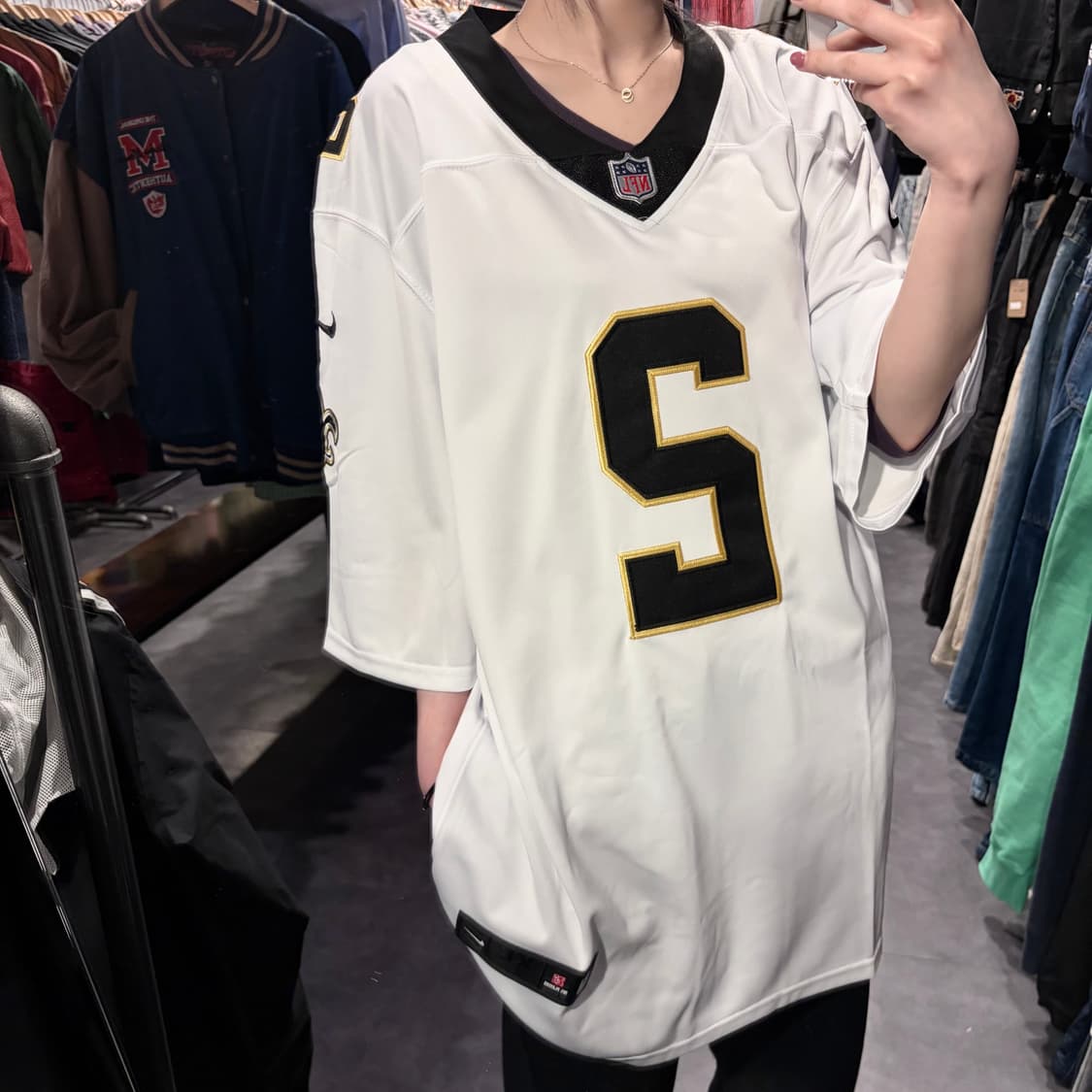 [IM] NFL Nike 뉴올리언스세인츠 WINSTON NO.2  화이트 상품이미지3