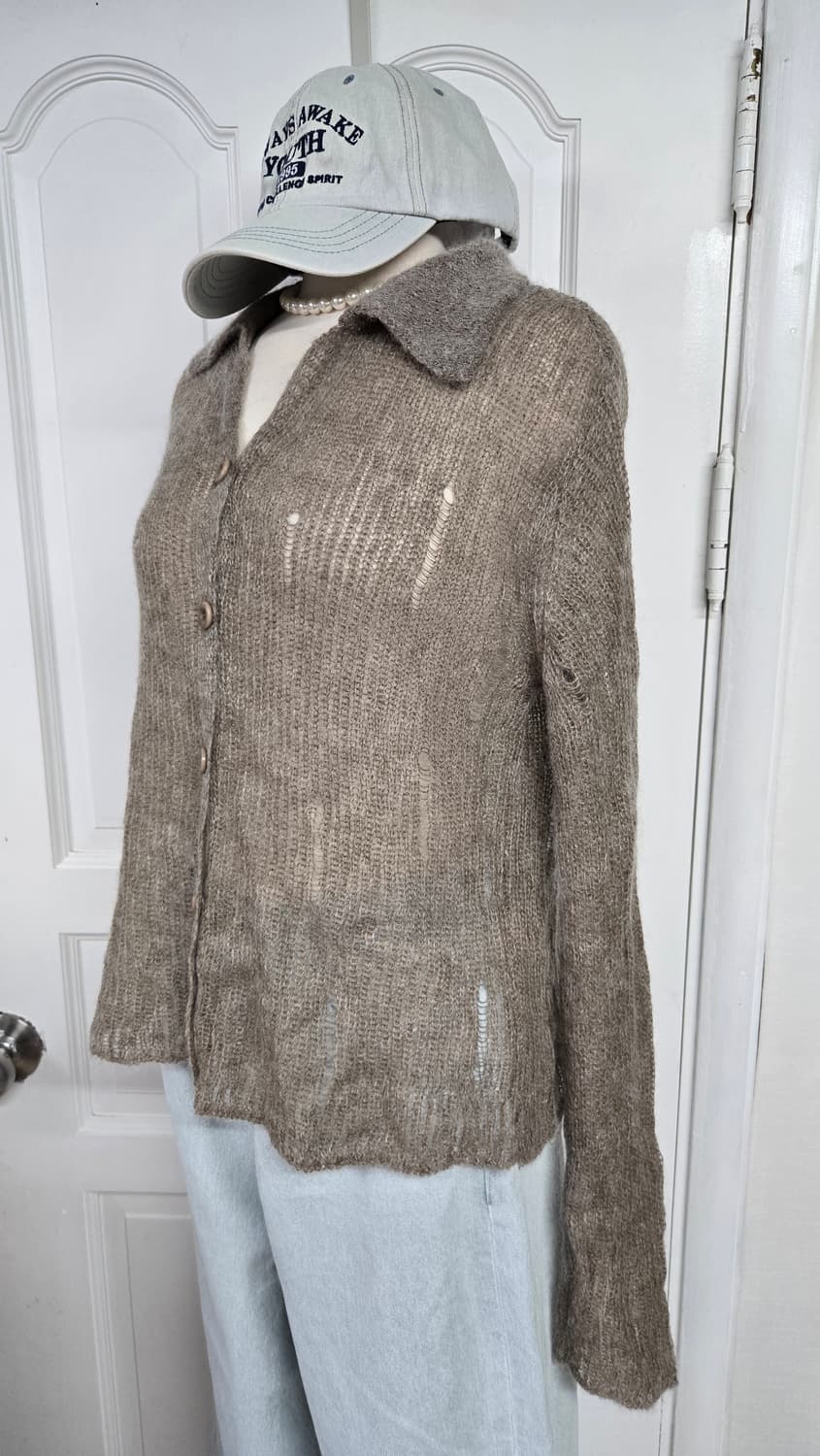 더일마 키드모헤어가디건 상품이미지3