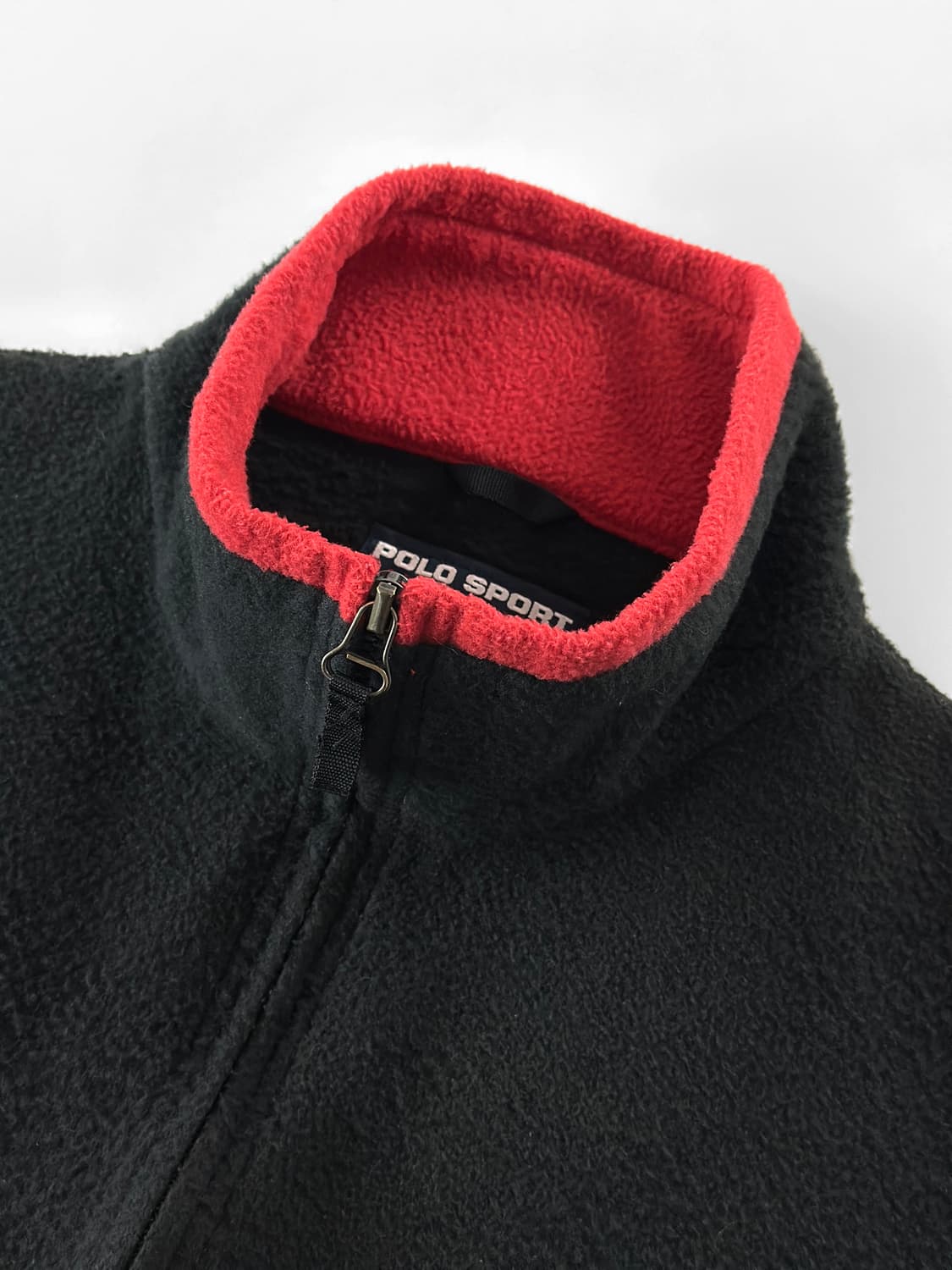 90s 빈티지 폴로 스포츠 밀리터리 디테일 플리스 자켓 상품이미지4