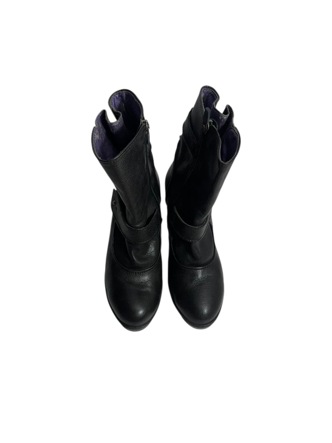 Anna sui 블랙 스트랩 힐 부츠 230 상품이미지2