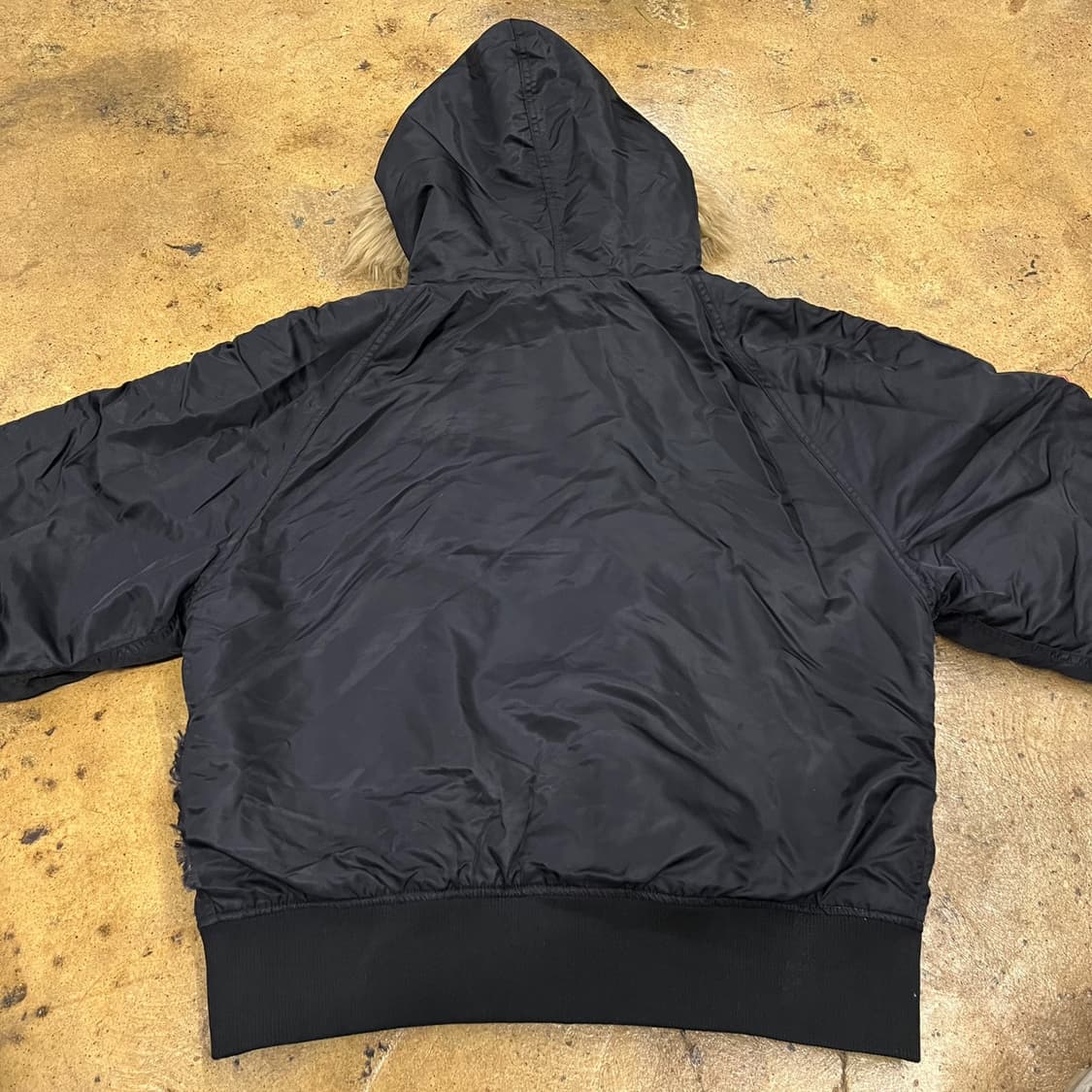 [정품/L] 팀코믹스 패치드 ma-1 점퍼 b16 상품이미지4