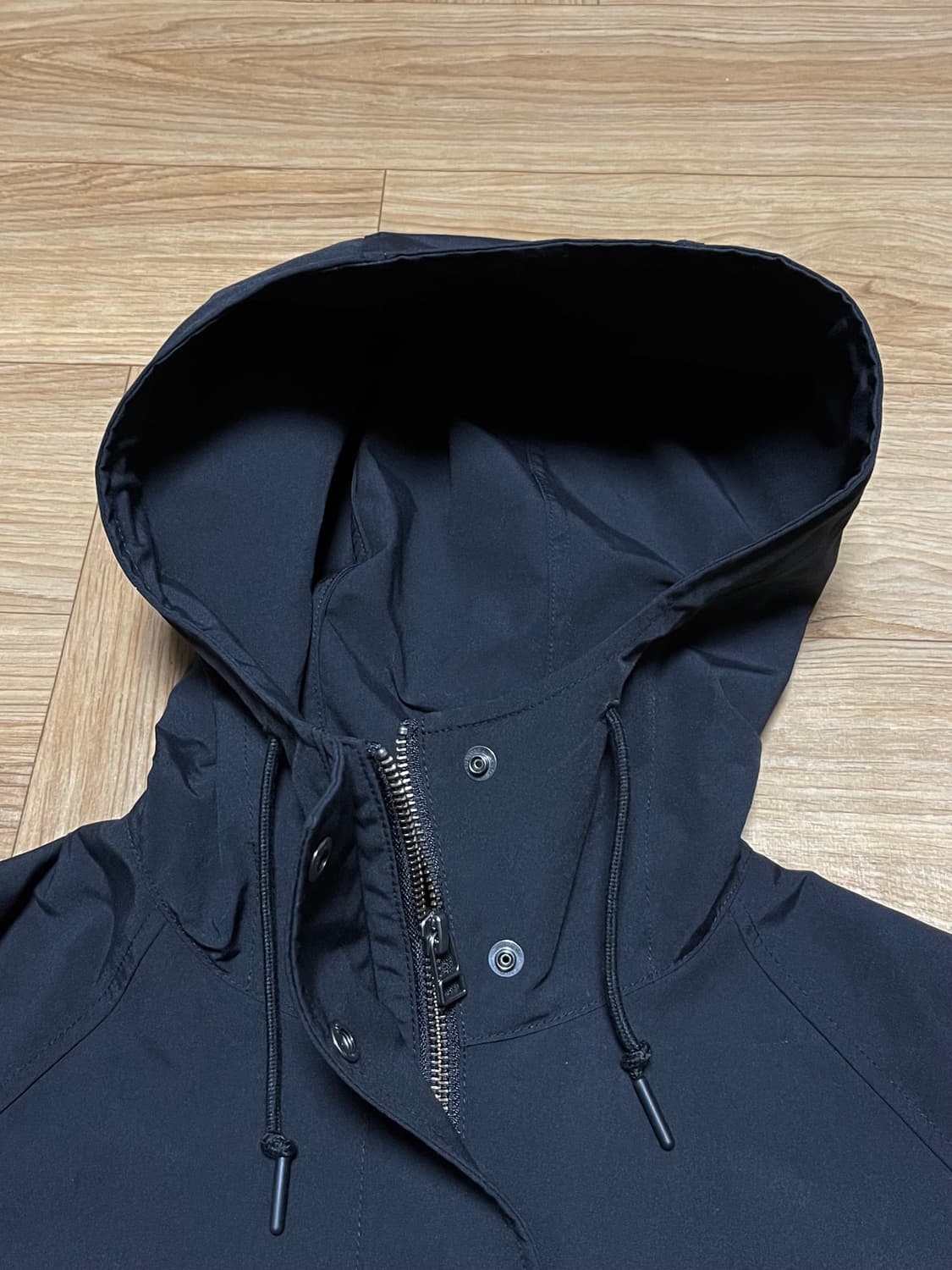 유니클로 여성용 오버사이즈 바람막이 S 상품이미지3