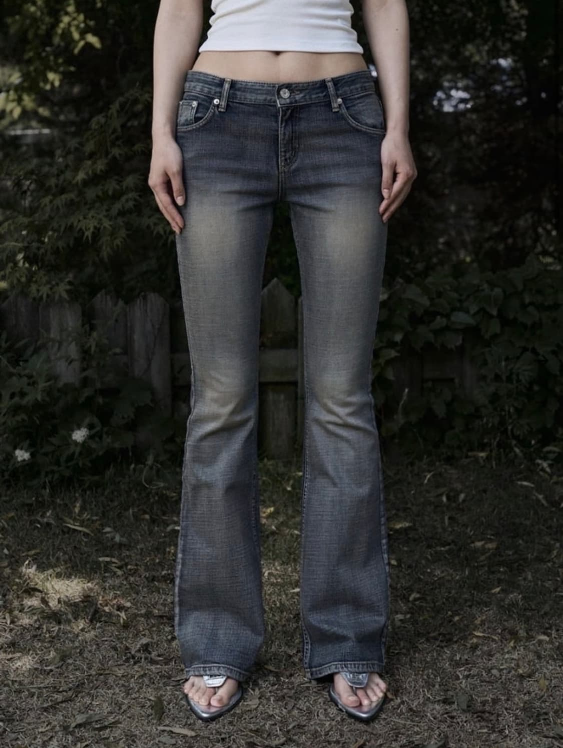 보헤미안서울 부츠컷 데님 블루 상품이미지1