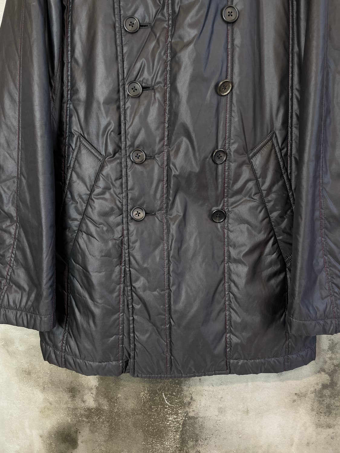 폴 스미스 더블 브레스티드 퀼팅 코트 상품이미지4