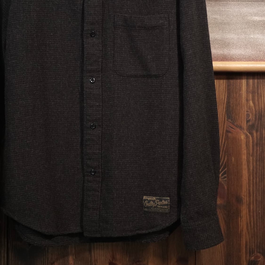 와코마리아 빈티지 울 셔츠 상품이미지5