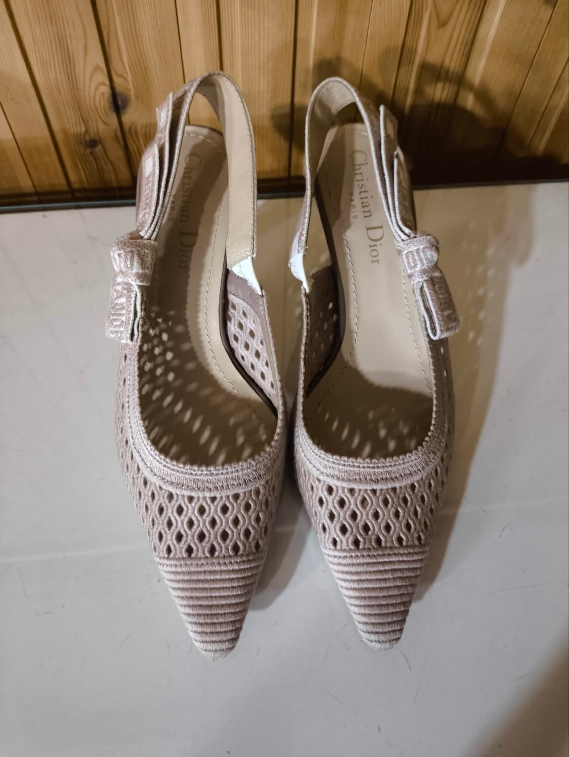 36 230mm 디올 자디올 슬링백 펌프스 상품이미지4