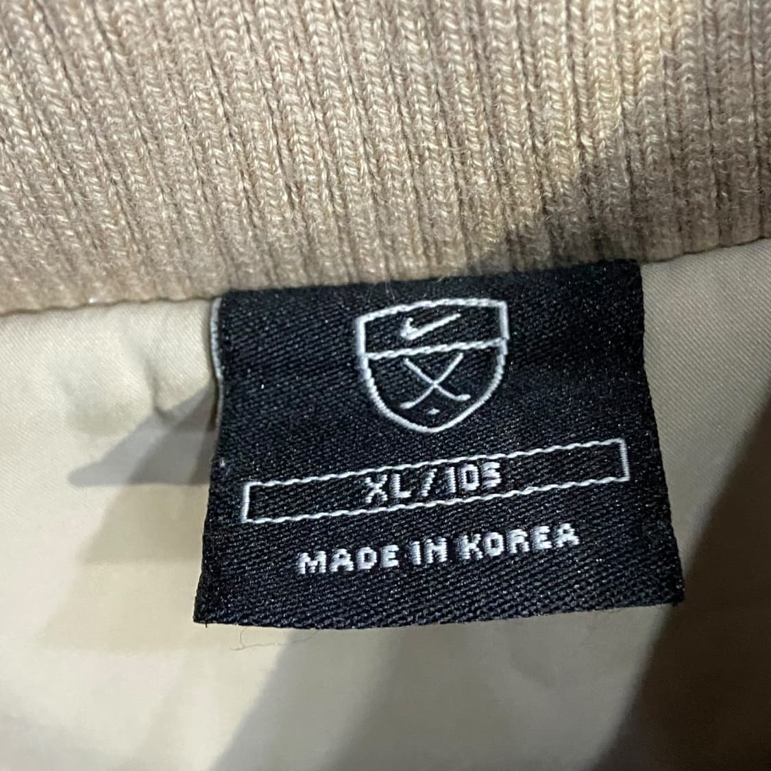 나이키 골프 베이지 점퍼 상품이미지8