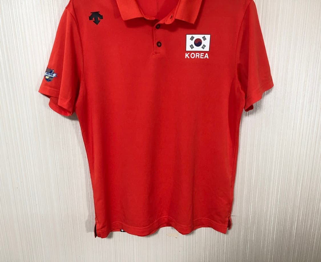 데상트국대 국대KOREA 국대폴로티셔츠 95 오렌지 상품이미지4