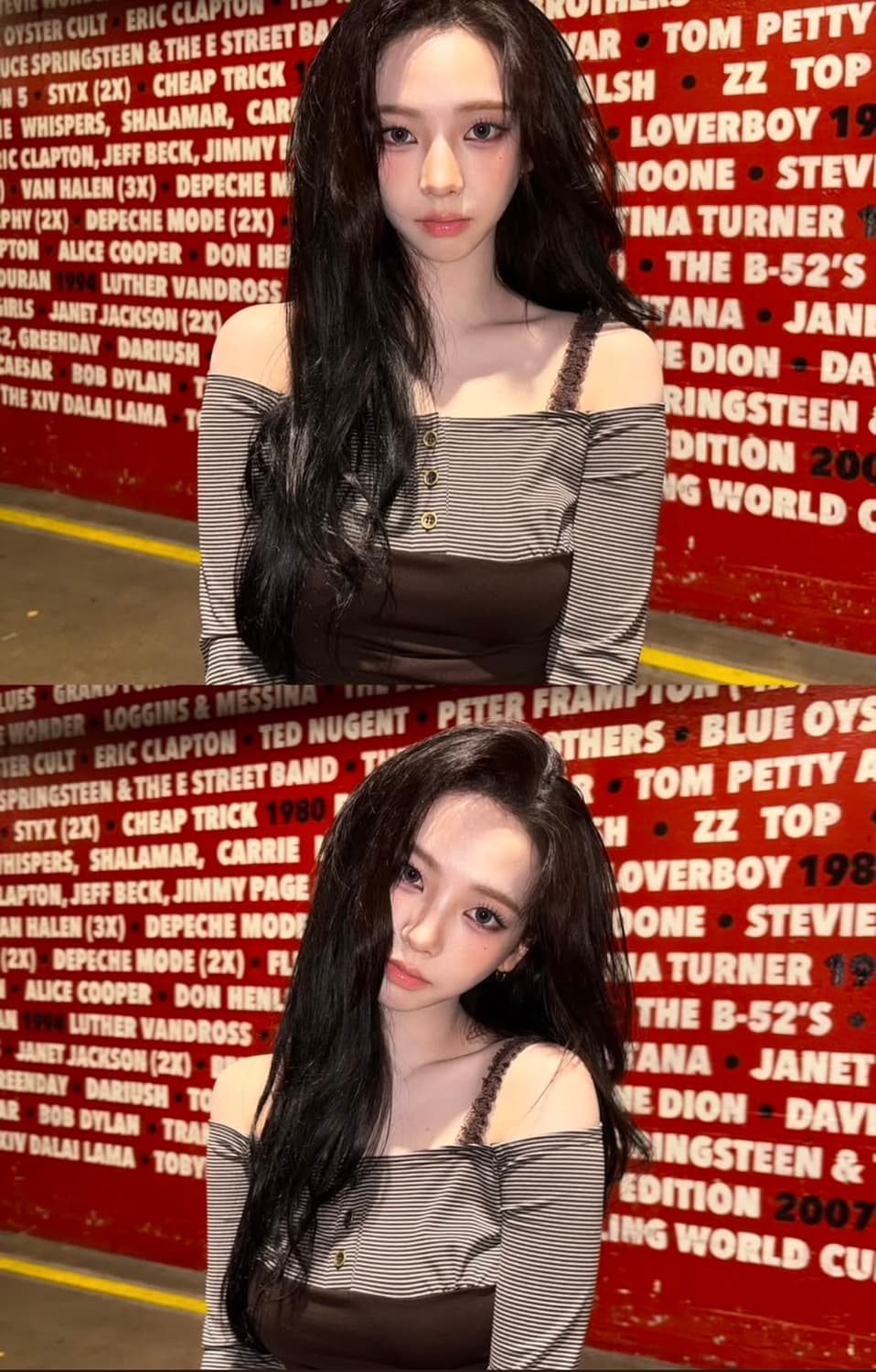 쓰리타임즈 pipi stripe off top 상품이미지2