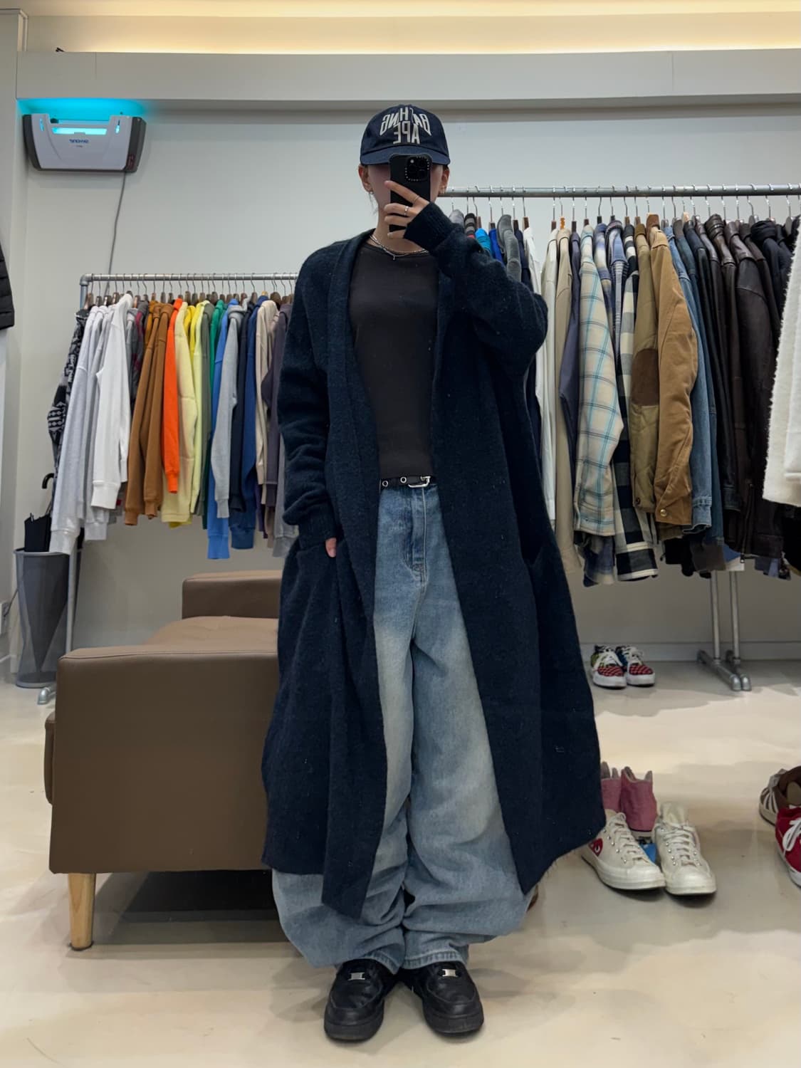 아크네 스튜디오 모헤어 롱 가디건 상품이미지6