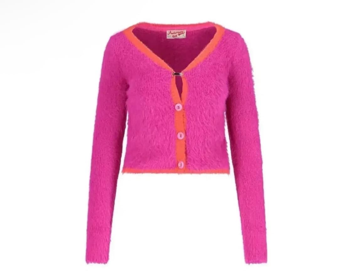 앤더슨벨 포 우먼 설리번 가디건 핑크  상품이미지2