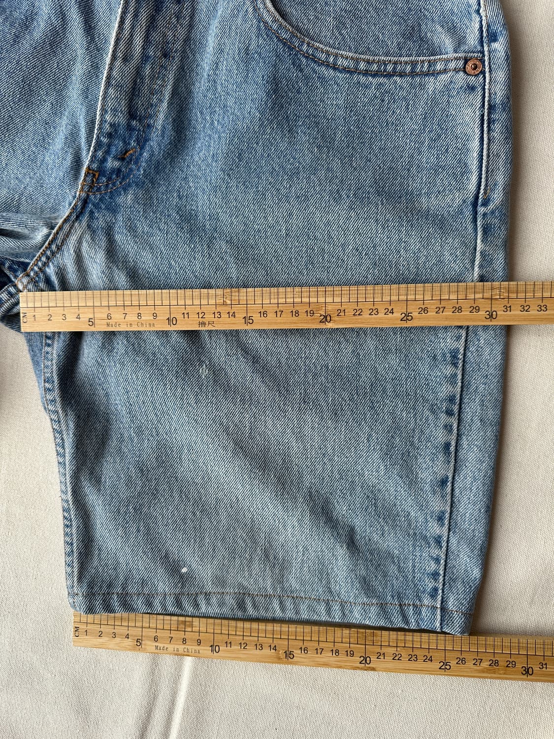 리바이스 550 00s 컷오프 데님 쇼츠 32 상품이미지9